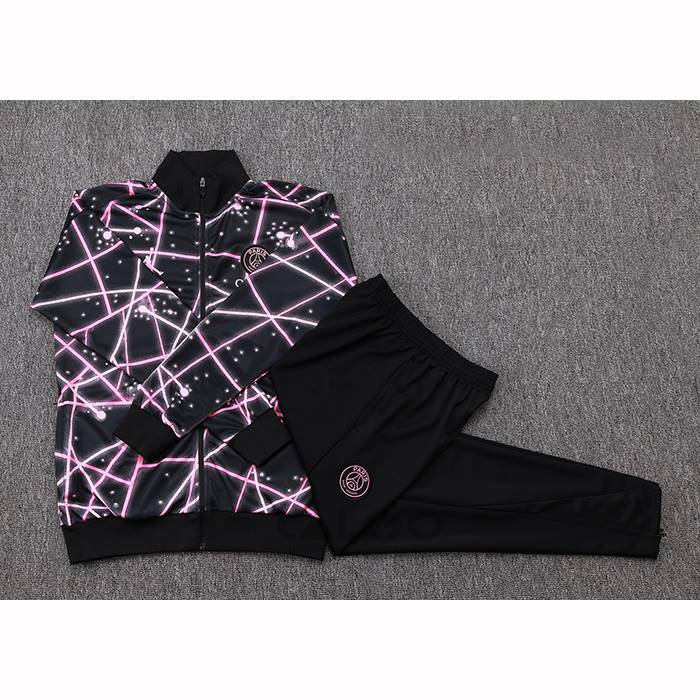 Tuta da Track di Giacca Paris Saint-Germain Bambino 2025-2026 Nero Rosa